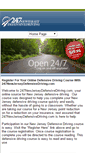 Mobile Screenshot of 247newjerseydefensivedriving.com